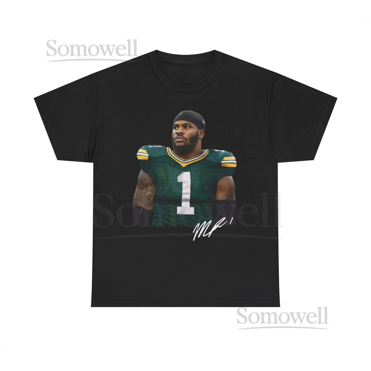 Micah Parsons Green Bay Packers T Shirt Autograph Edition_593