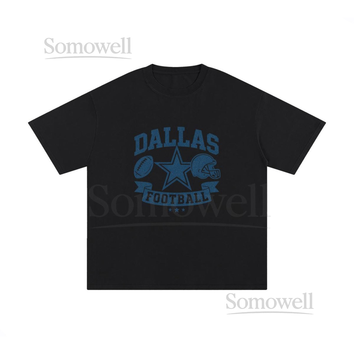 Unisex Cowboys Fan T-Shirt Dallas Cowboys Football Tee Sports Shirt_462