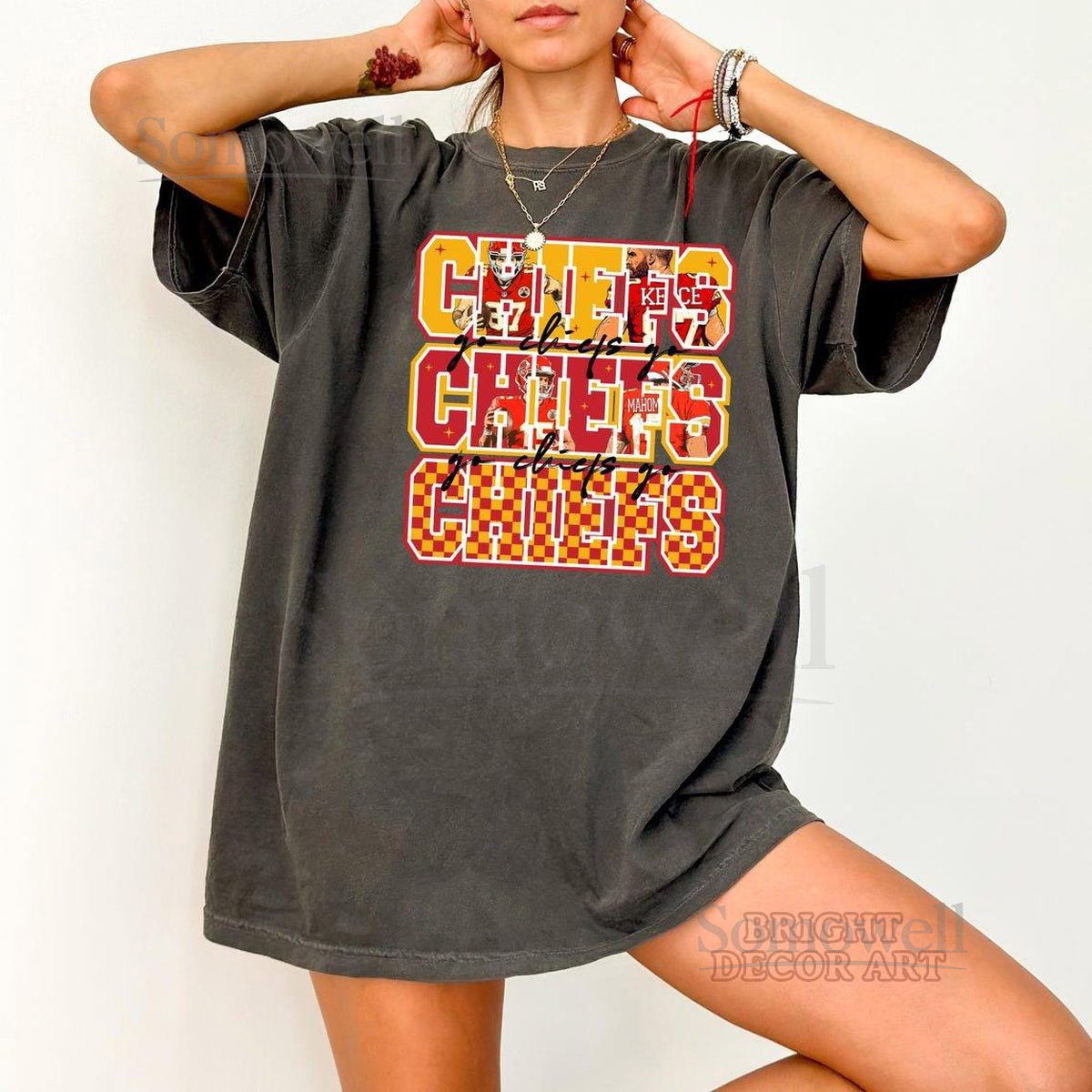 Chiefs T-shirt KC Fan Shirt Kansas City Football Shirt Kansas City Fan Tee Football Shirt Gameday Shirt Retro Style Football Shirt_88
