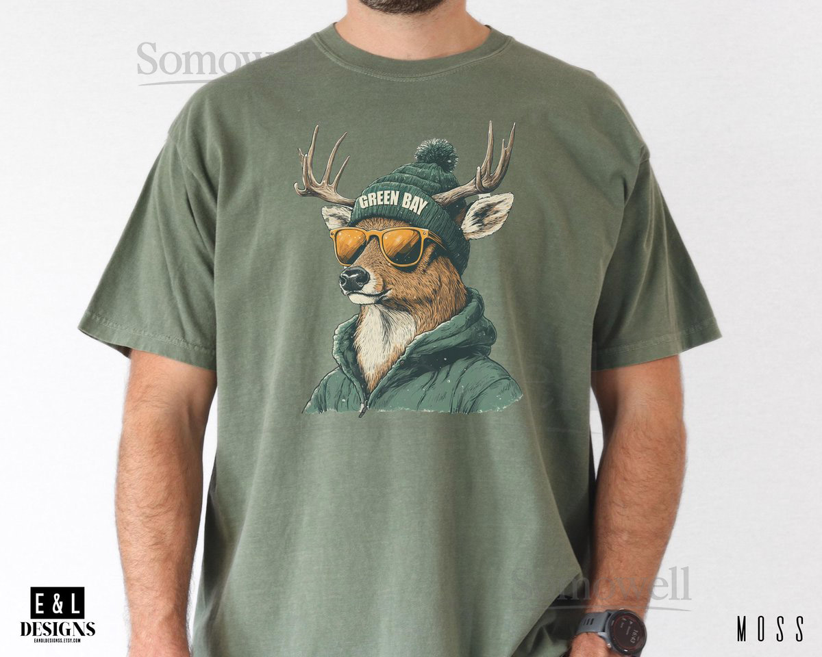 Green Bay Football Shirt Comfort Color Tee Retro Packers Shirt Gift For Football Fan Sports Gear Trendy Football Shirt Spirit Animal_392