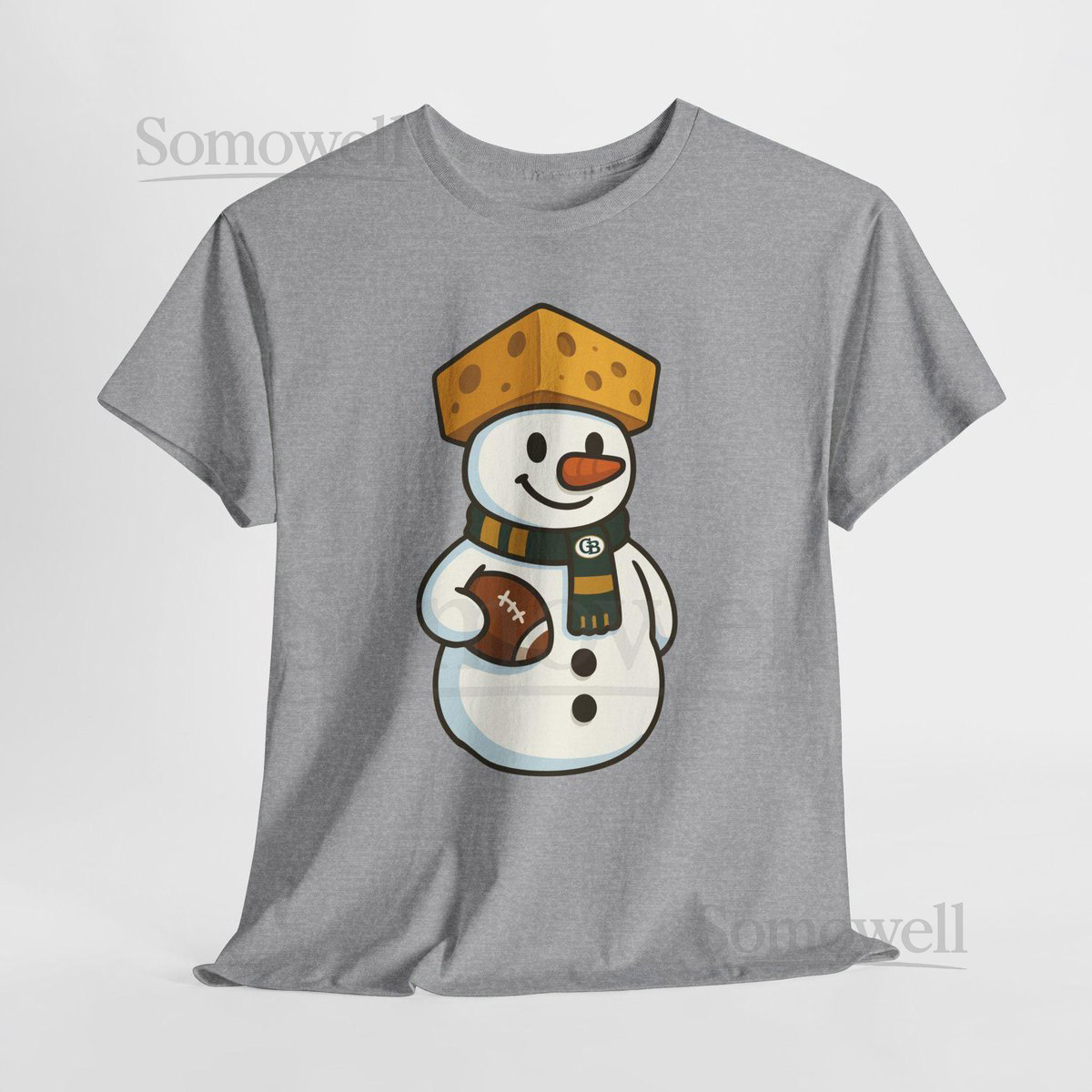 Green Bay Football Snowman Shirt Packers ghost shirt Winter Game Pullover Christmas Football Shirt Green Bay Cozy Shirt Packers Shirt_413