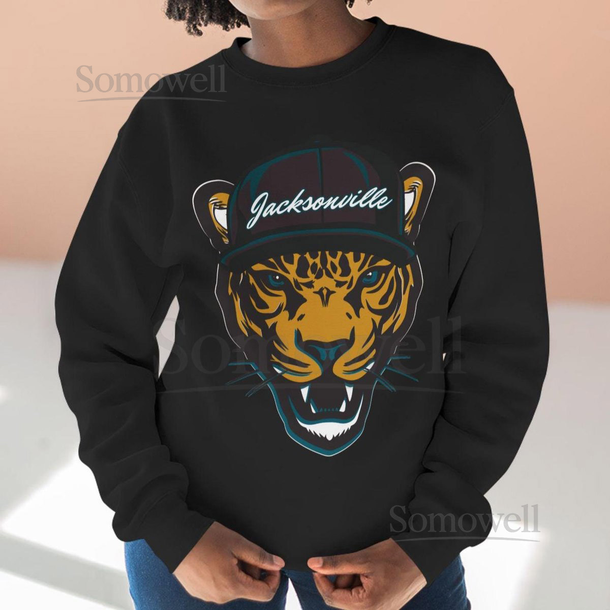 Jaguar Sweatshirt Jacksonville Football Fa_708