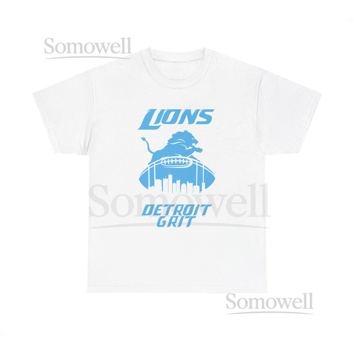 Detroit Lions Grit T-Shirt Unisex Heavy Cotton Game Day Tee_252