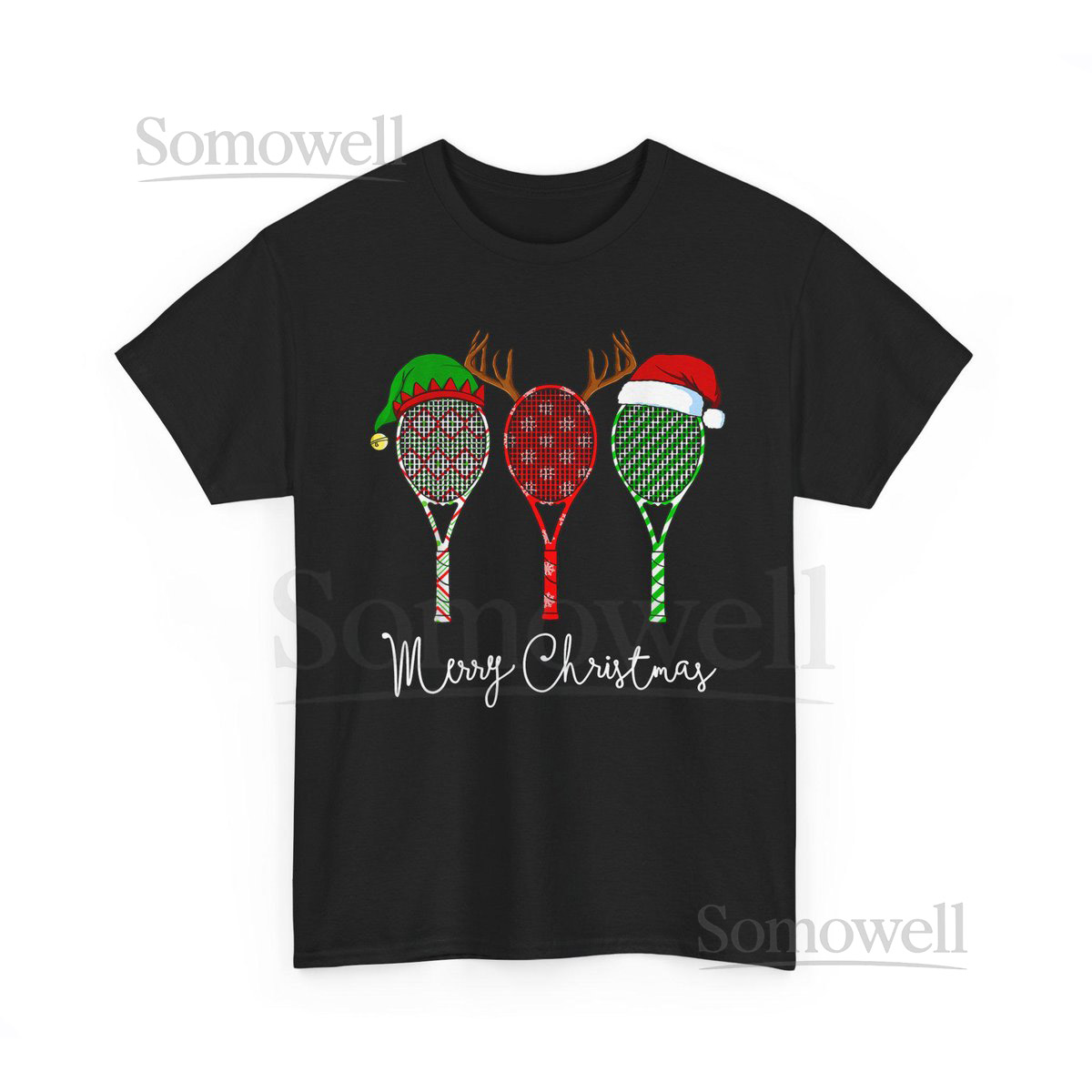 Tennis Racket Reindeer Shirt Christmas Gift December 25th Reindeer shirt Tennis Ball shirt Lawn Tennis Player Shirt Tennis Racket_567