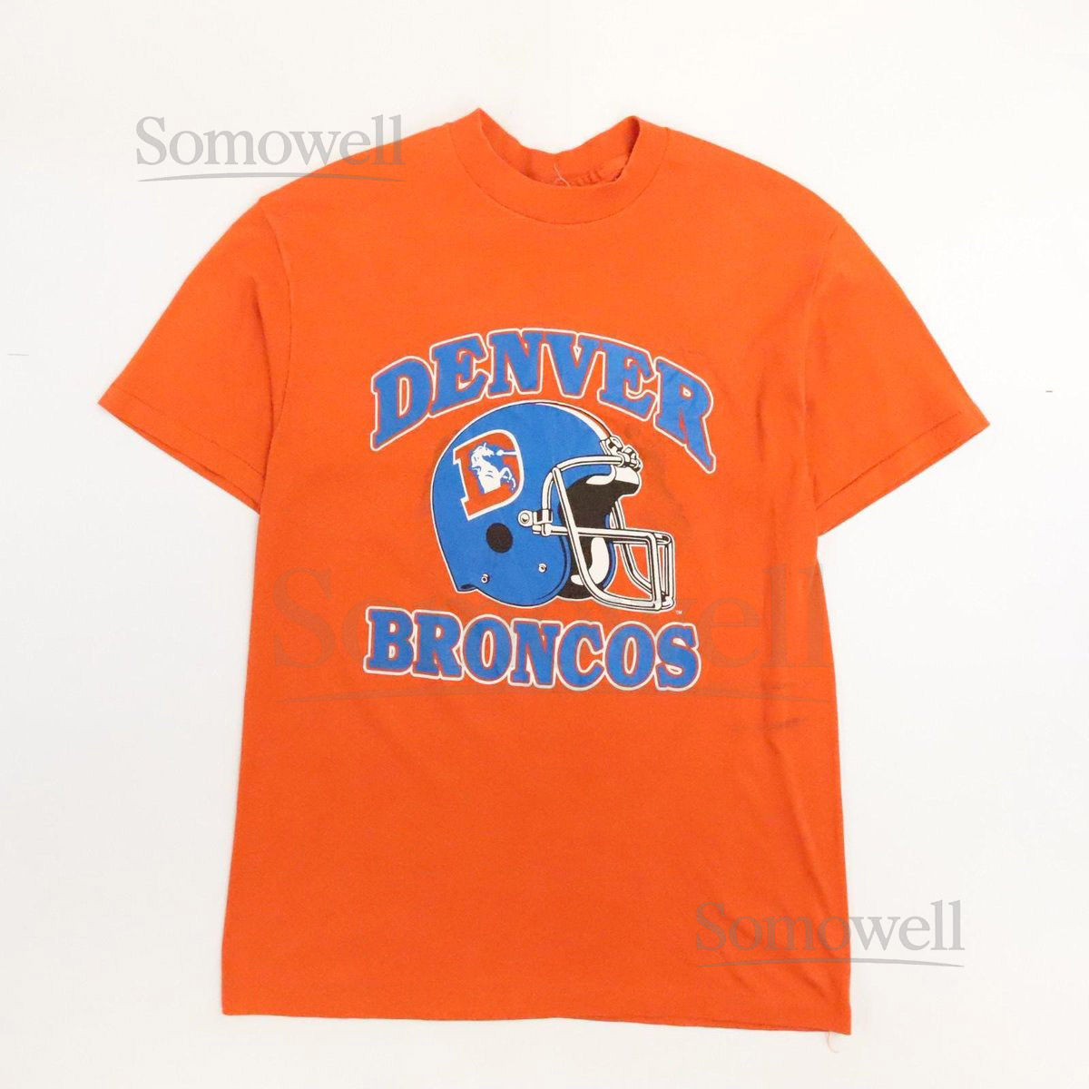 Vintage Denver Broncos T-Shirt Size Medium 80s 90s NFL_590
