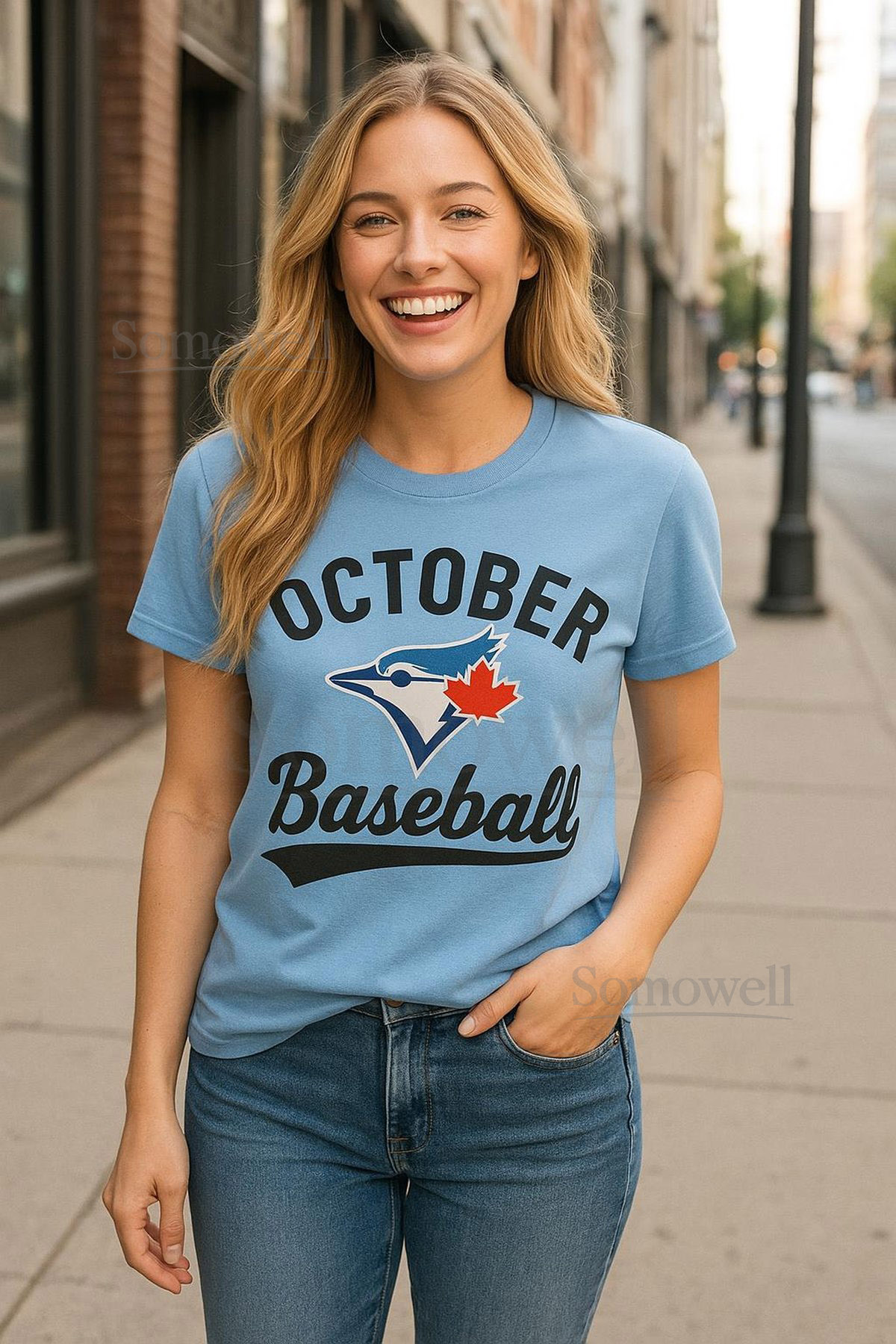 Jays fan t-shirt - October Baseball_459