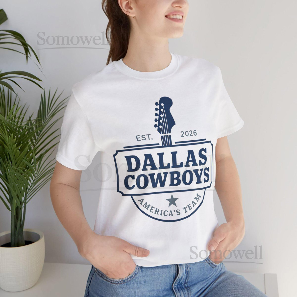 Dallas Cowboys Unisex Tee - 100 Cotton Fan Shirt_185