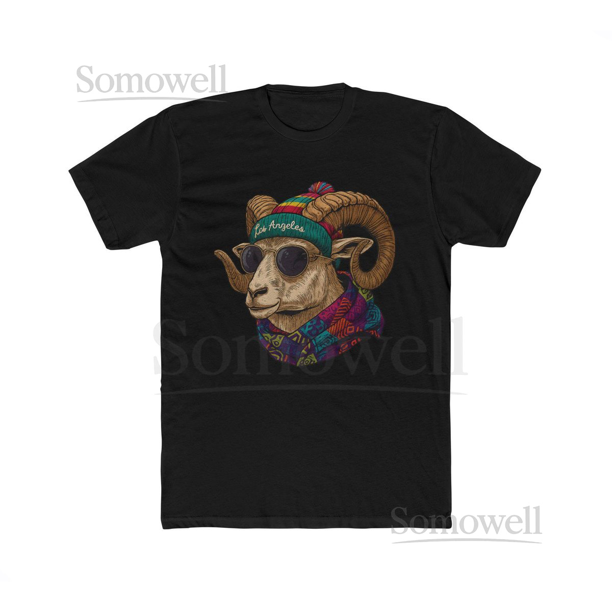 Los Angeles Rams Graphic Tee Vintage Football Fan Unisex T-Shirt_585