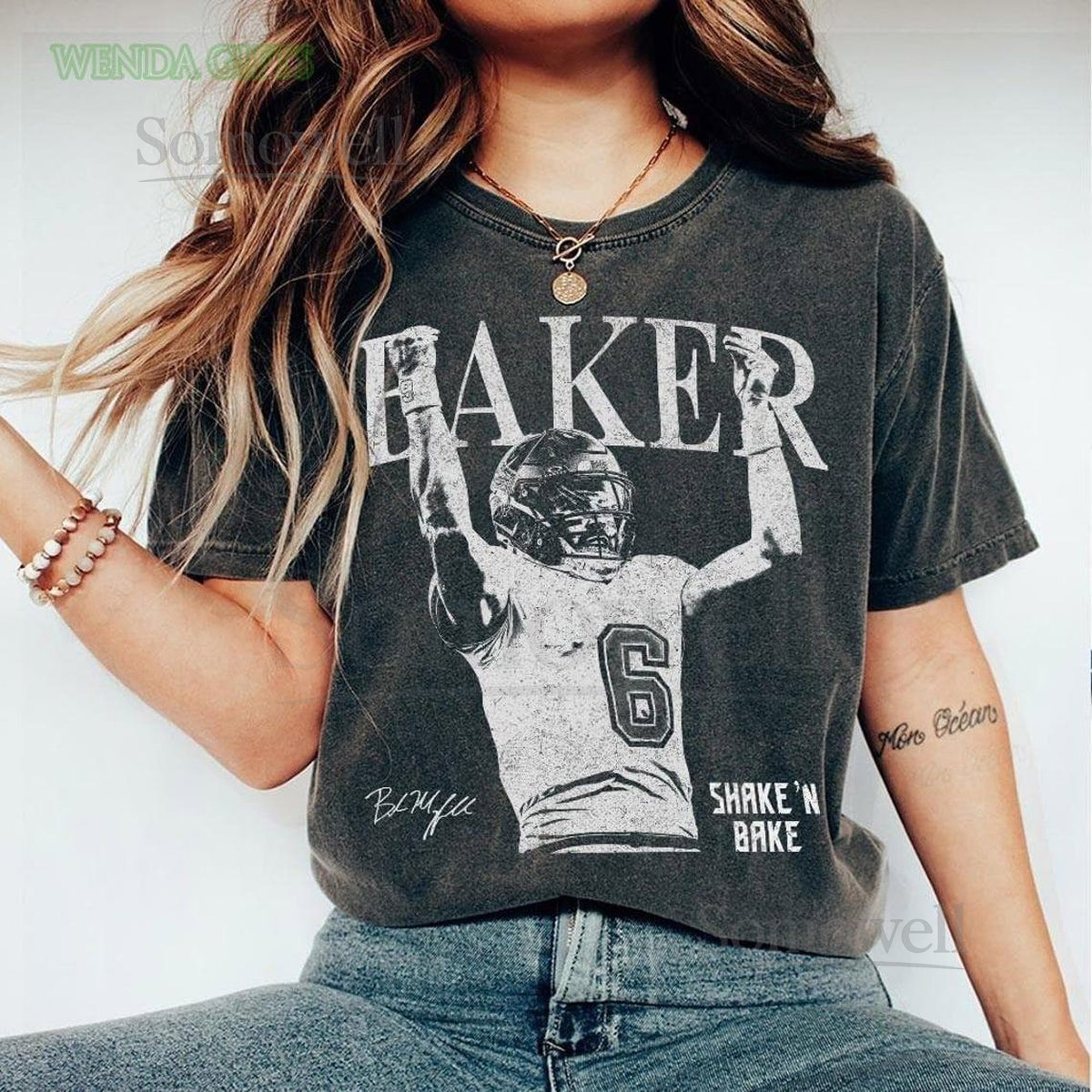 Vintage Baker Mayfield Comfort Color Shirt Baker Mayfield Game Day Shirt Mayfield Baker Fan Gear Shirt baker Mayfield Shirt Football Tee_446