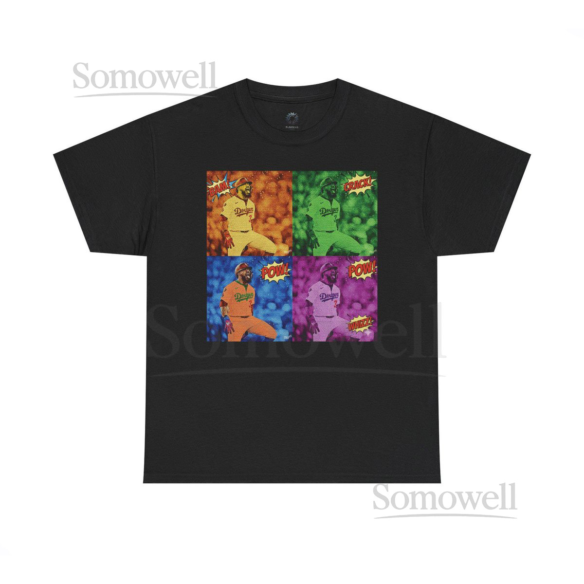 LA Baseball Teo Mr Seeds Unisex Tee Los Angeles Baseball Fan Shirt Sports Team Gift Graphic Tee Cotton Tshirt_510