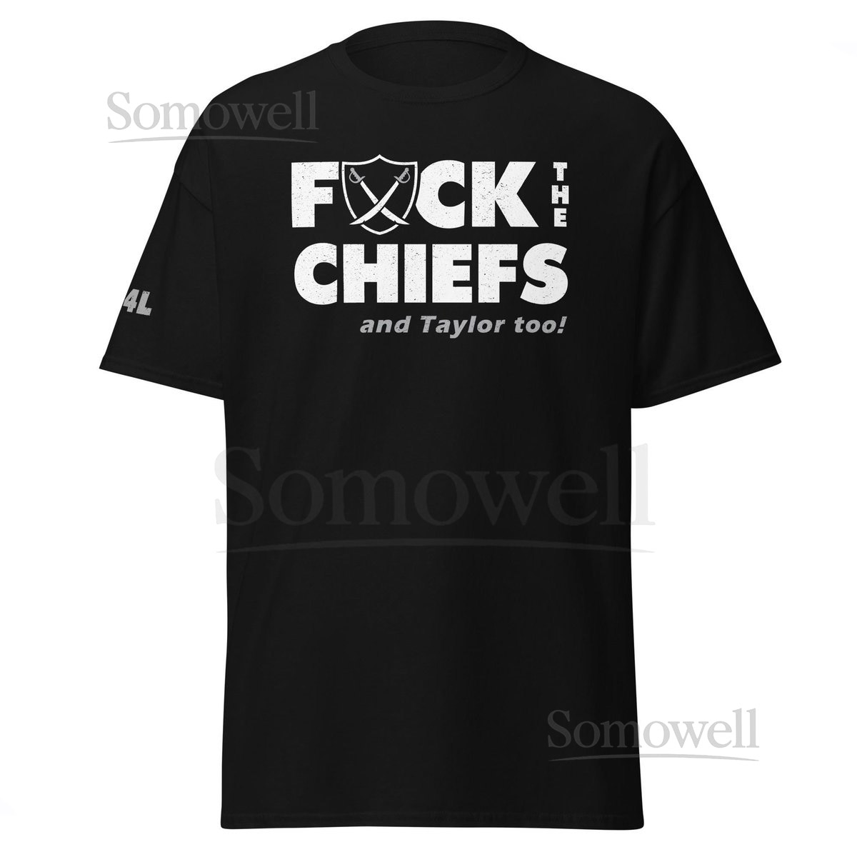 Raiders quotF The Chiefsquot T-shirt w RN4L sleeve tag_689