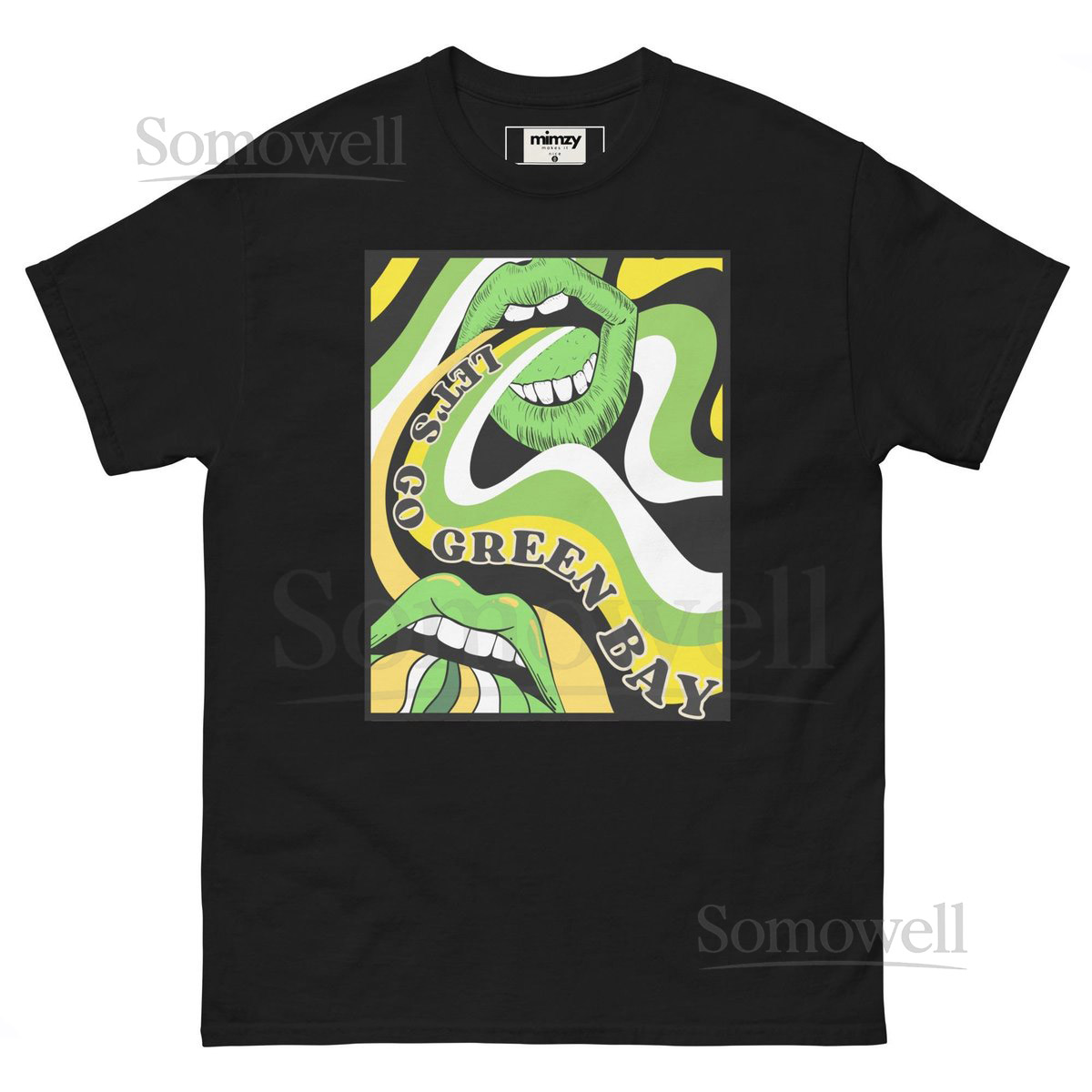 Let's Go Green Bay Psychedelic Unisex classic tee_545