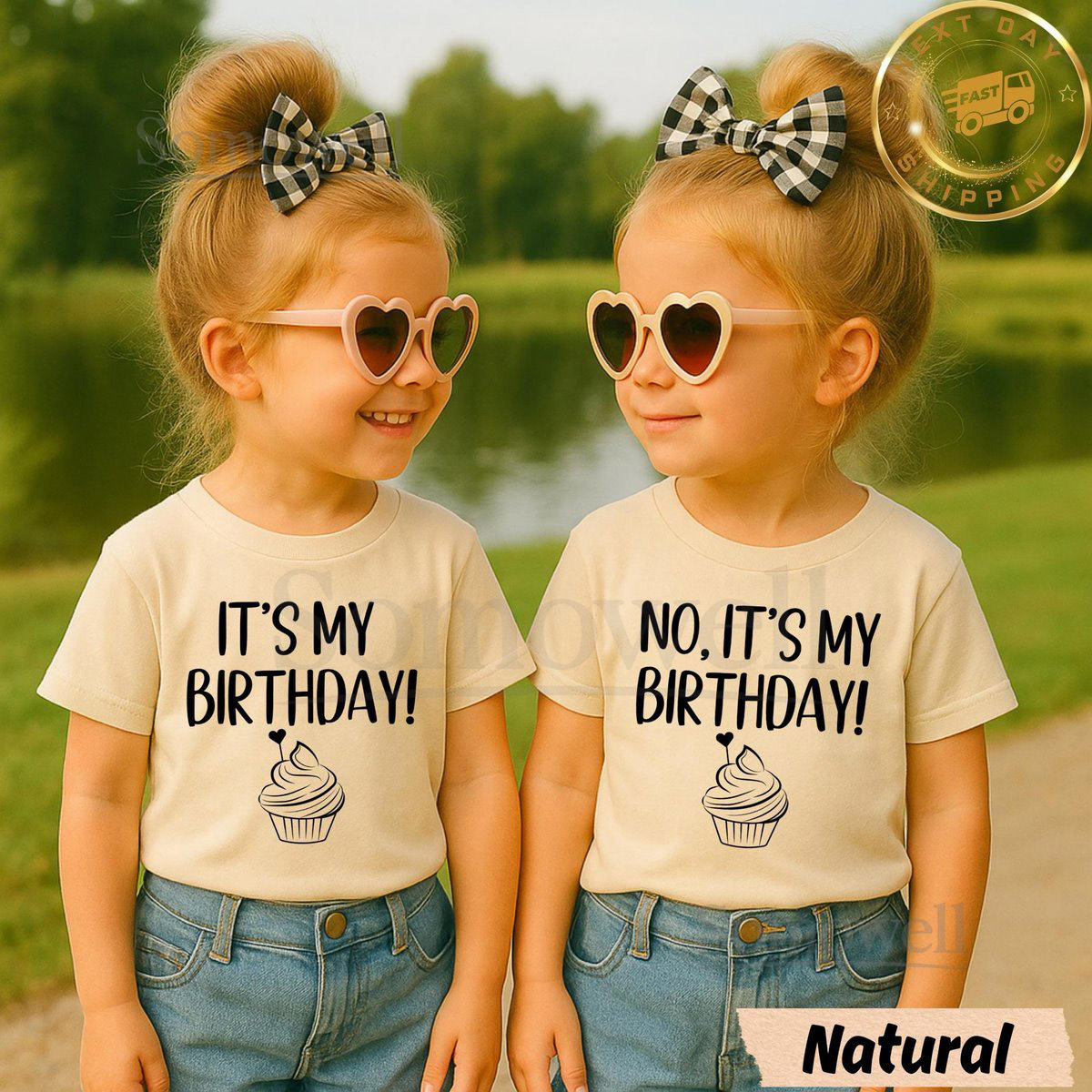 Twins Birthday Shirt Matching Cupcake Tees_831