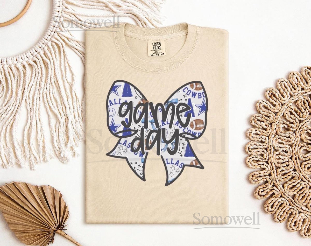 Dallas Cowboys Game Day Comfort Colors Tshirt Football Season Tshirt_142