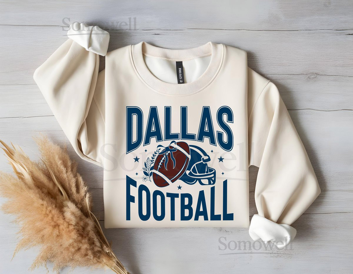 Dallas Football Vintage Style Sweatshirt Dallas Football Shirt Cowboy T-Shirt Dallas Shirt Football Shirt Dallas Fans Dallas Hoodie_266