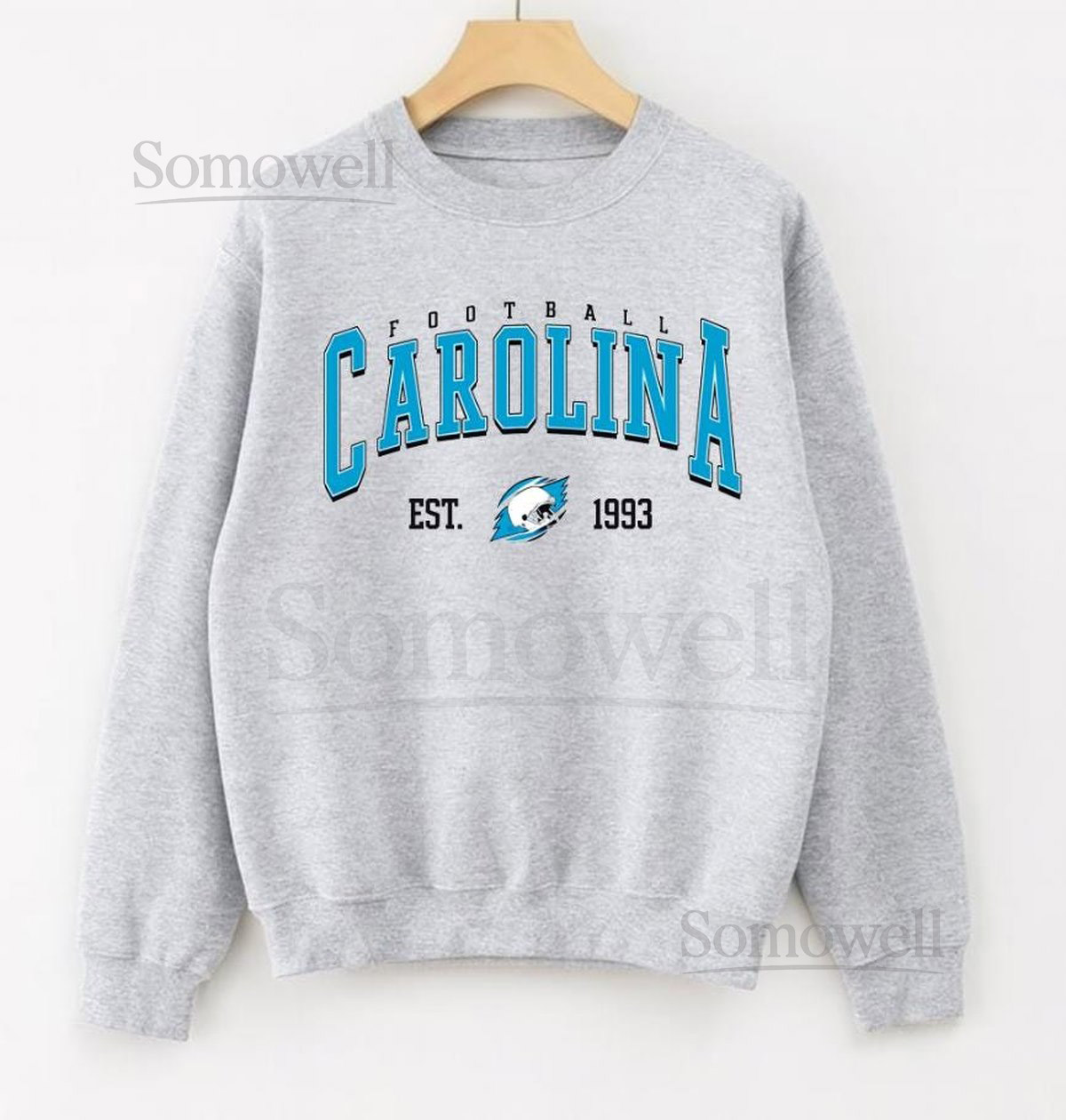 Carolina Football Shirt Retro Carolina Game Day Football T-Shirt Vintage 90s Carolina Sunday Shirt For MenWomen_345