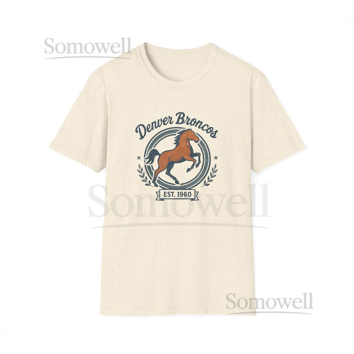 Denver Broncos T-Shirt Unisex Softstyle Football Tee_322