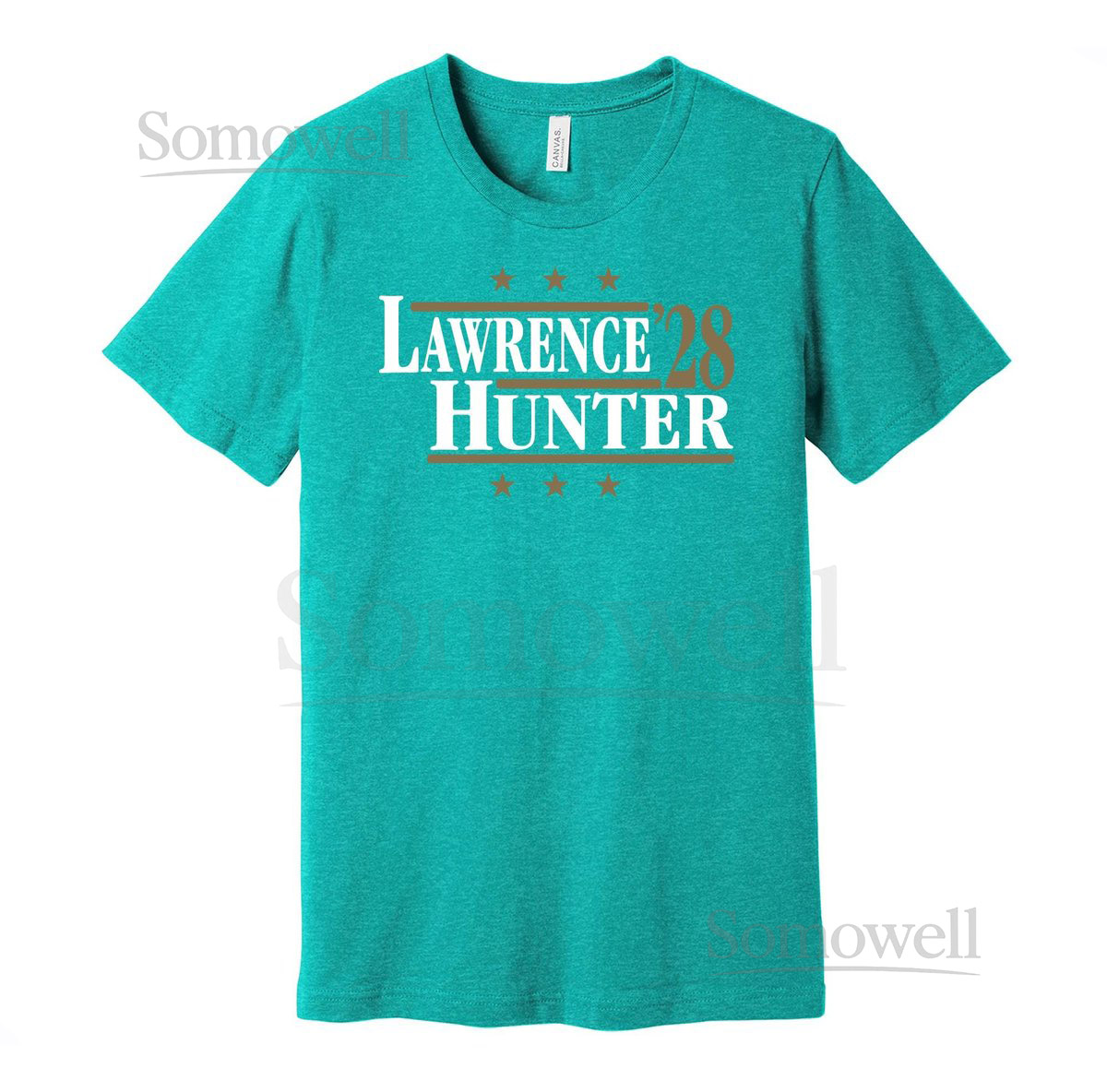 Lawrence Hunter '24 - Political Campaign Parody Tee - Football Legends For President Fan Shirt S M L XL XXL 3XL Lots of Color C_745