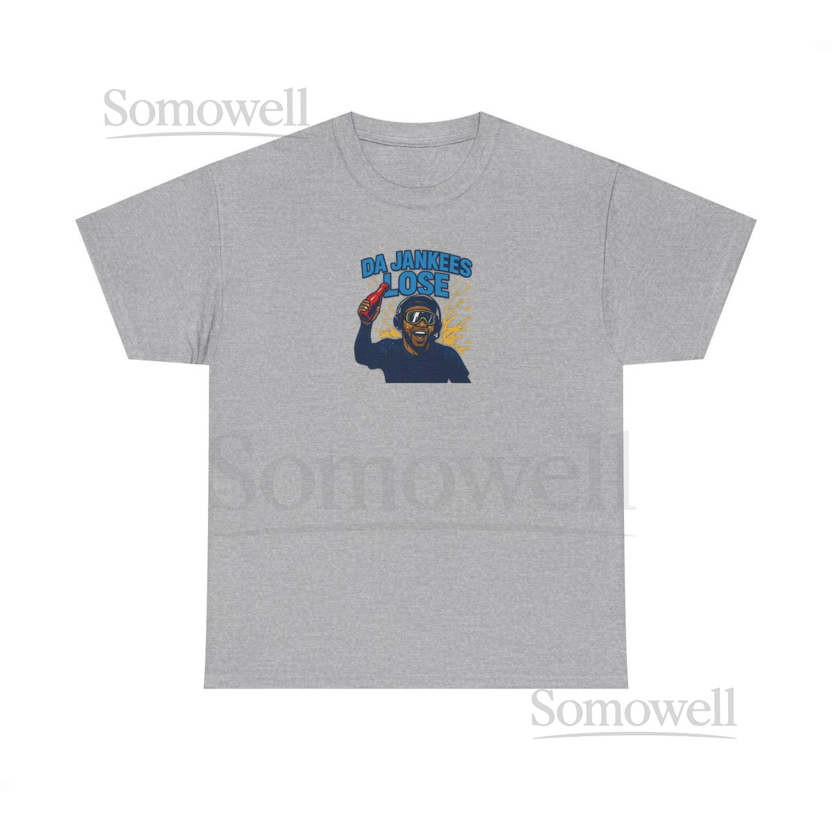 Da Jankees Lose Tee Baseball Fan Unisex Heavy Cotton Shirt_252