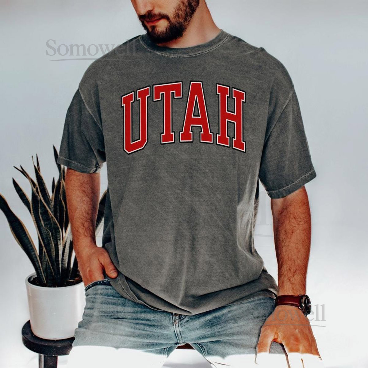 Utah Shirt Utah Shirts Comfort Colors Utah Shirt Utah Tshirt Men's Utah Shirt Utah Shirt Comfort Colors Vintage Utah Shirt Retro Utah_640