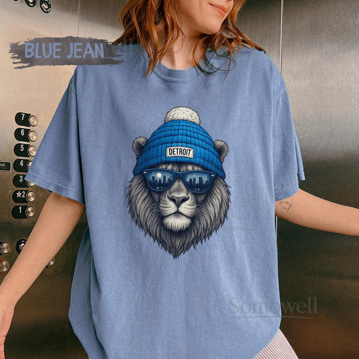 Comfort Colors Detroit Football Shirt Detroit Fans Shirt Football Mascot Lion T-Shirt Football Lover Gift Shirt Game Day Apparel_50