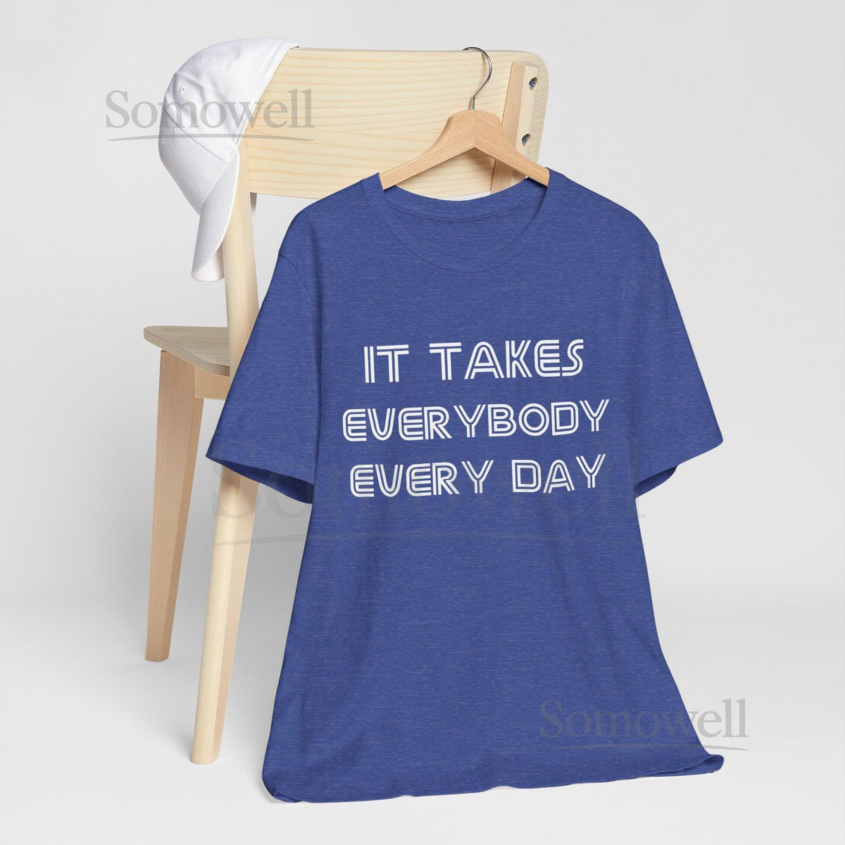 Toronto Blue Jays Baseball ALDS Champs John Schneider Quote It Takes Everybody Everyday Unisex Jersey Short Sleeve T-Shirt_313