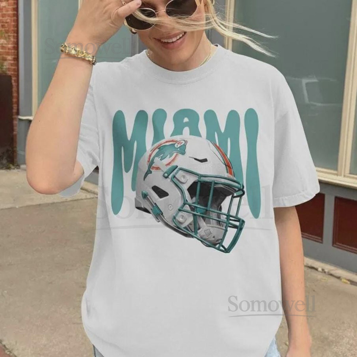 Miami Dolphins T-Shirt - NFL Football Fan Unisex_430
