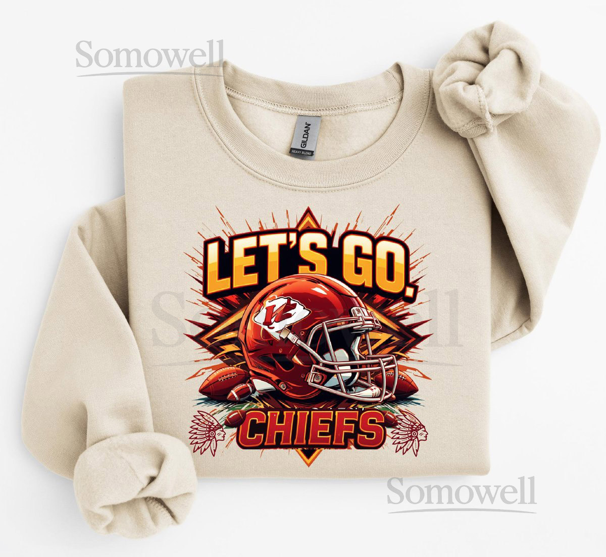 Kansas City Chiefs Sweatshirt Vintage Style Team Mascot Shirt_32