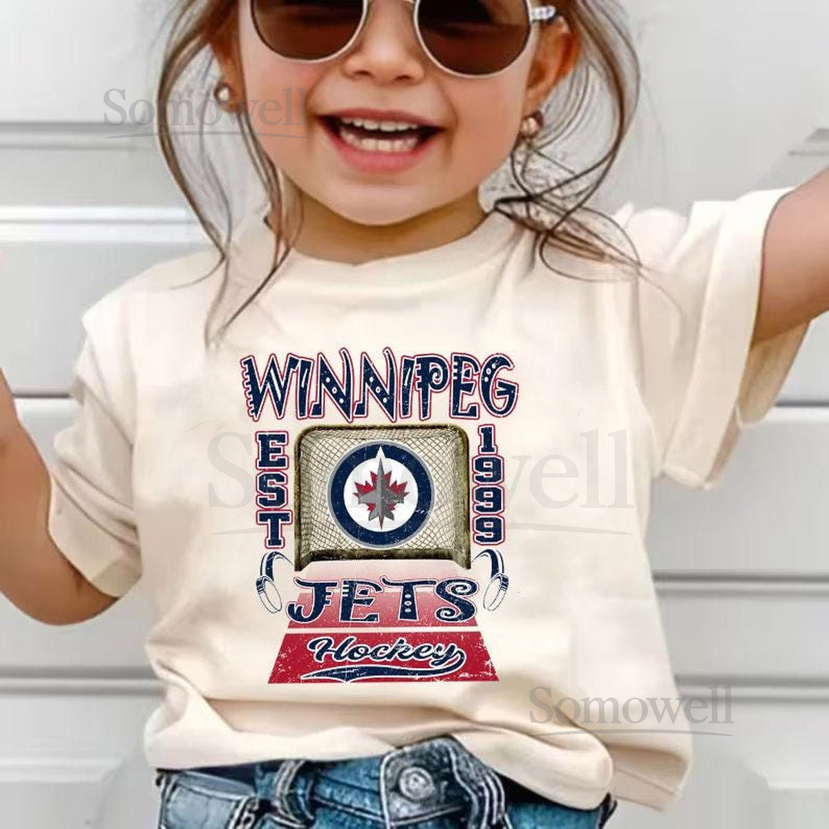 Retro Winnipeg Ice Hockey tshirt Youth-Adult Game Day Shirt Vintage Look for Sports Lovers Perfect Gift for Kids Adult Supporters_447