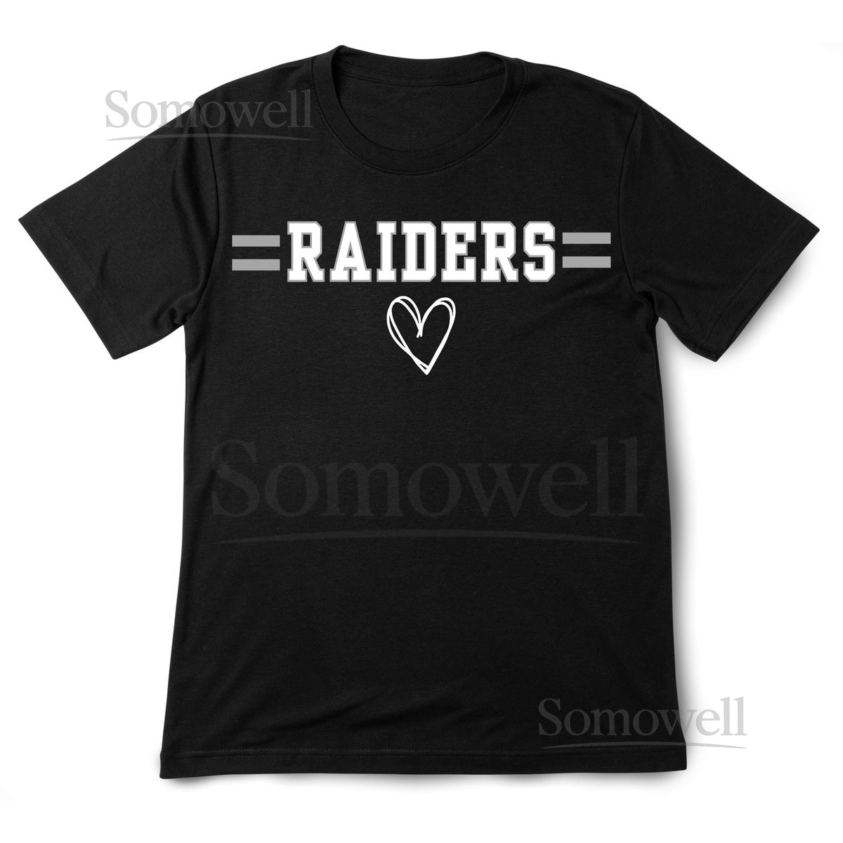 Raiders Football Shirt Minimalist Gameday T-Shirt_683