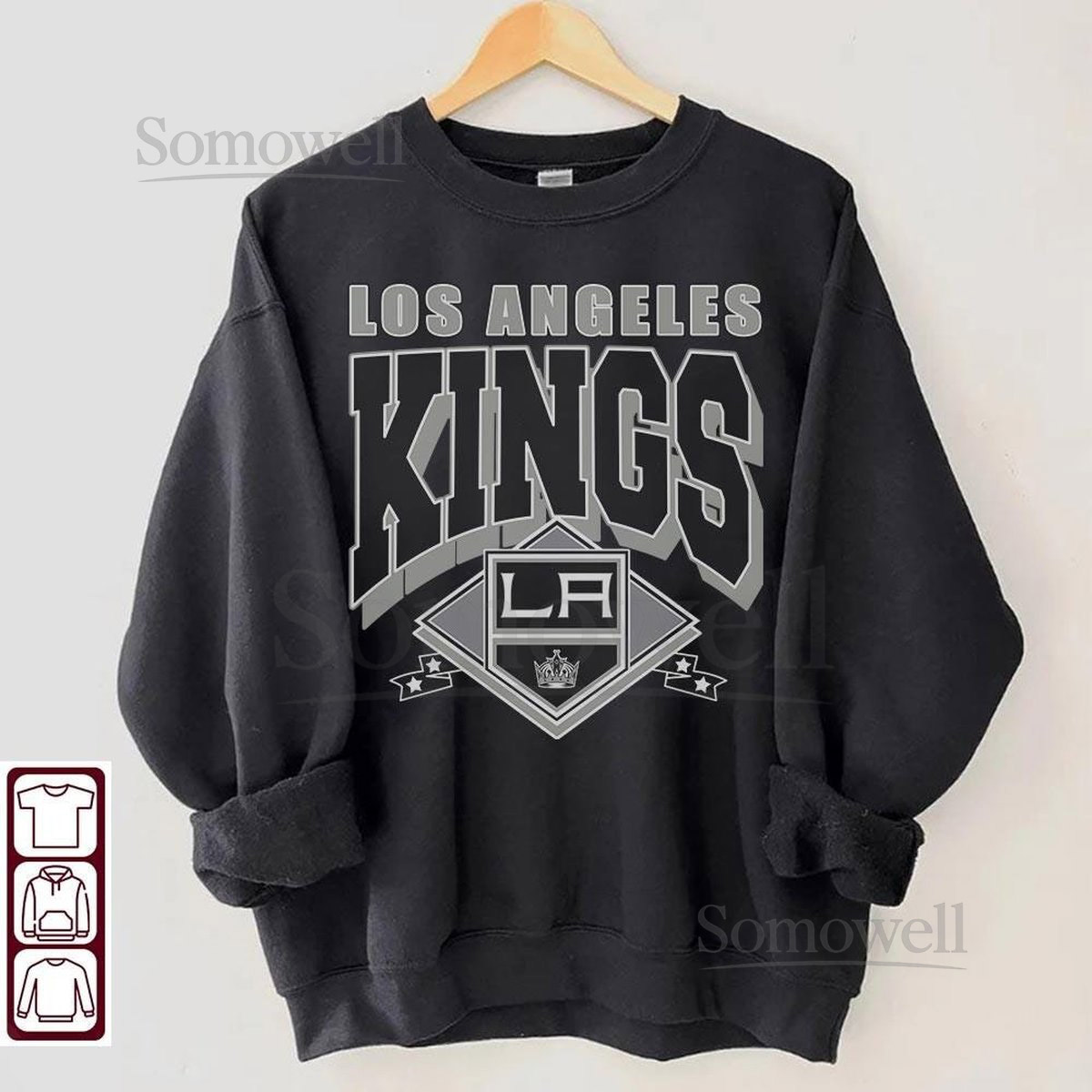 Vintage Los Angeles Kings Shirt Kings Tee Hockey Sweatshirt Hockey Fan Shirt Los Angeles Hockey Shirt LA Fans Shirt_122