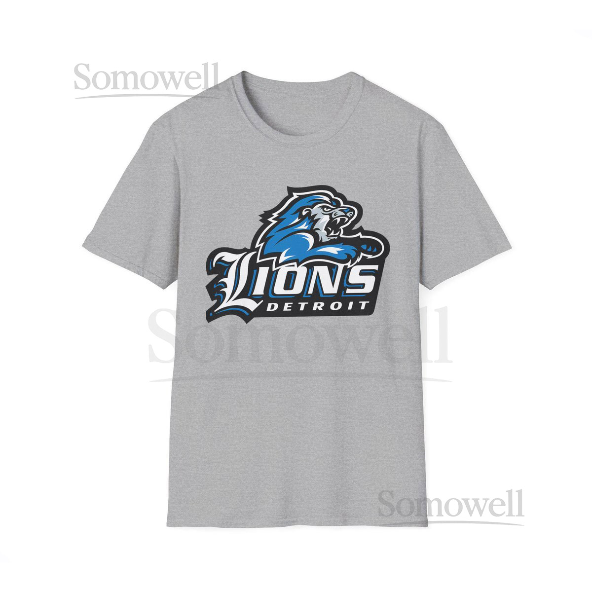 Detroit Football Unisex Softstyle T-Shirt Game Day Shirt Sports Fan Merchandise Gift for Him Her_169