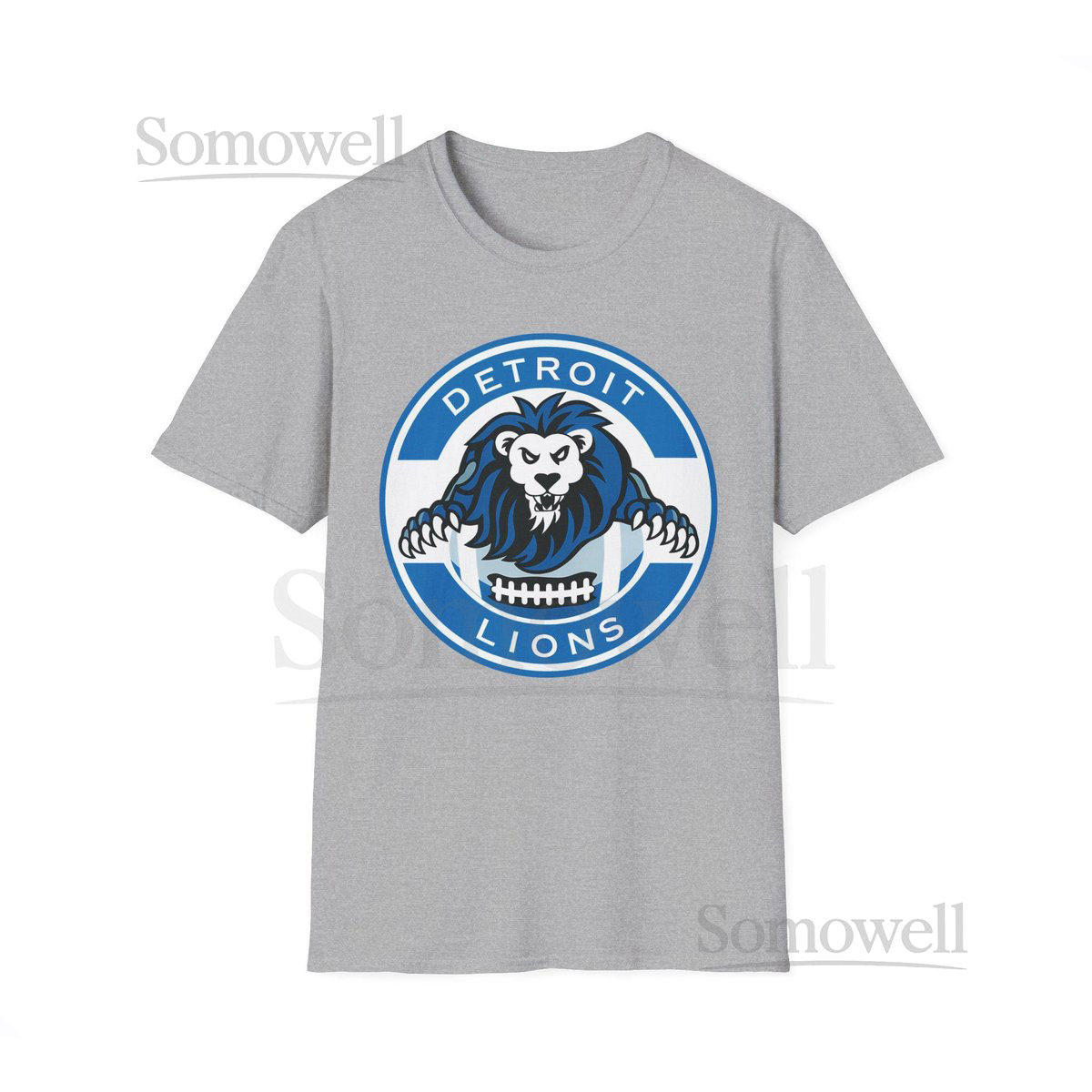 Detroit Football Unisex Softstyle T-Shirt Game Day Shirt Sports Fan Merchandise Gift for Him Her_167