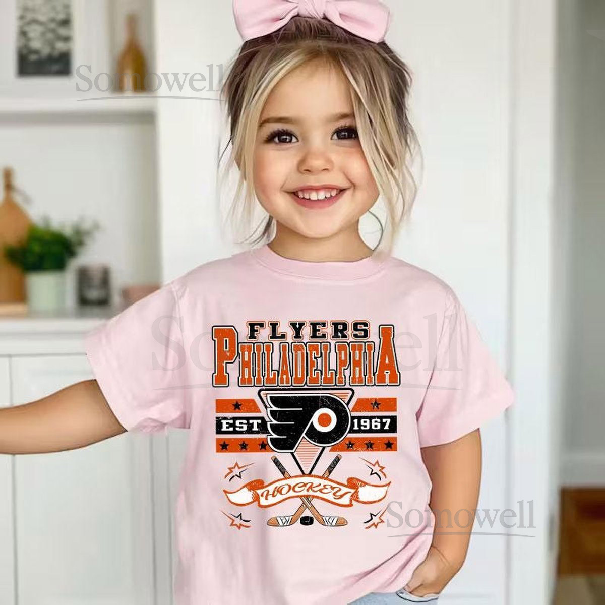 Retro Philadelphia Ice Hockey tshirt Youth-Adult Game Day Shirt Vintage Look for Sports Lovers Perfect Gift for Kids Adult Supporters_435