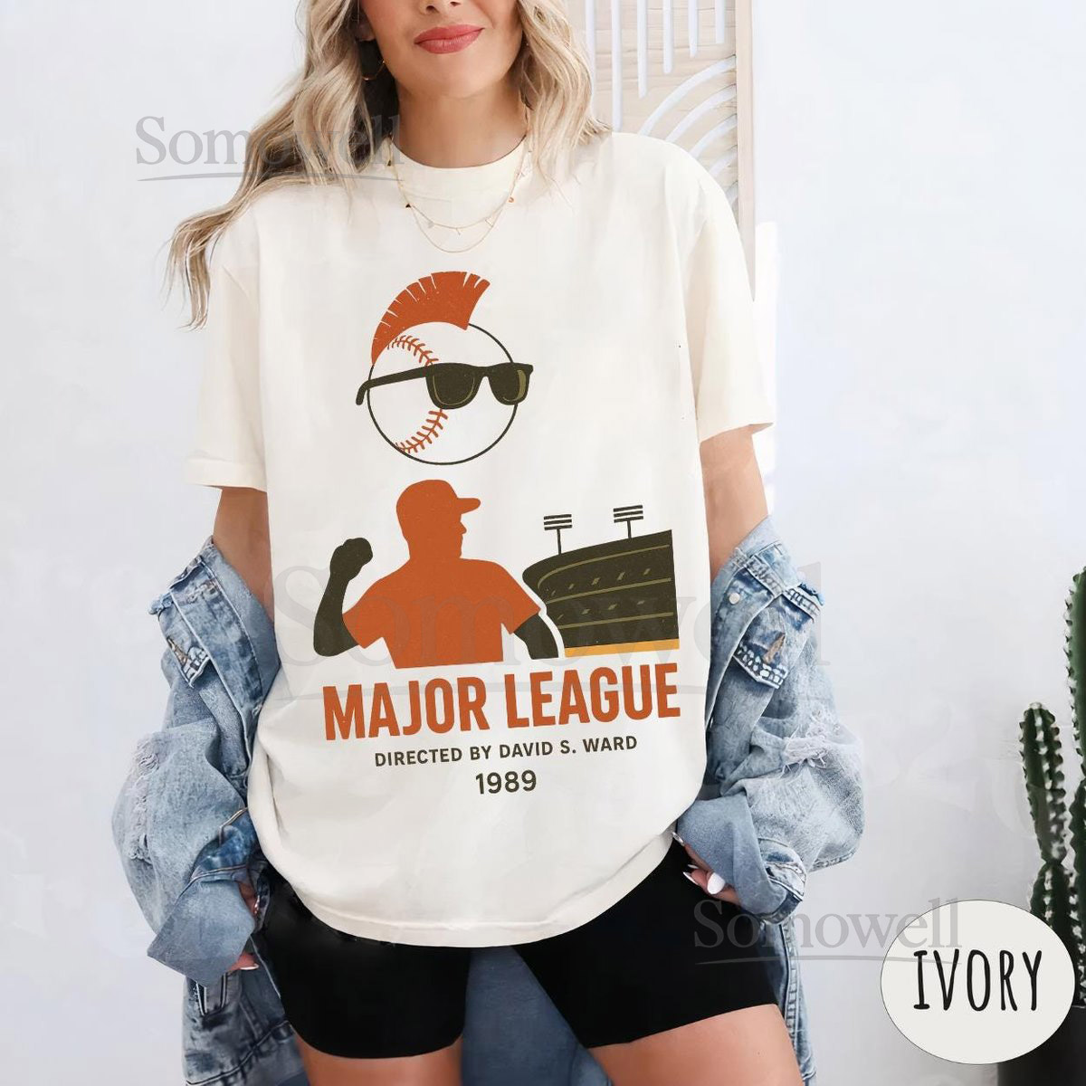 Comfort Colors Major League Movie T shirt Old Time Baseball Vintage Tees_374