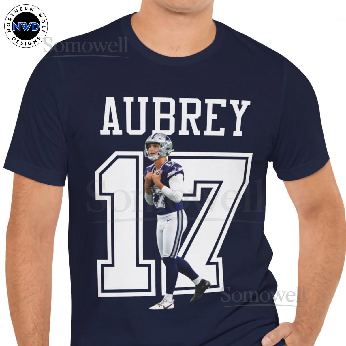 Brandon Aubrey T-Shirt Dallas Cowboys T-Shirt Brandon Aubrey Dallas Cowboys Gift Unisex Football Tee_37