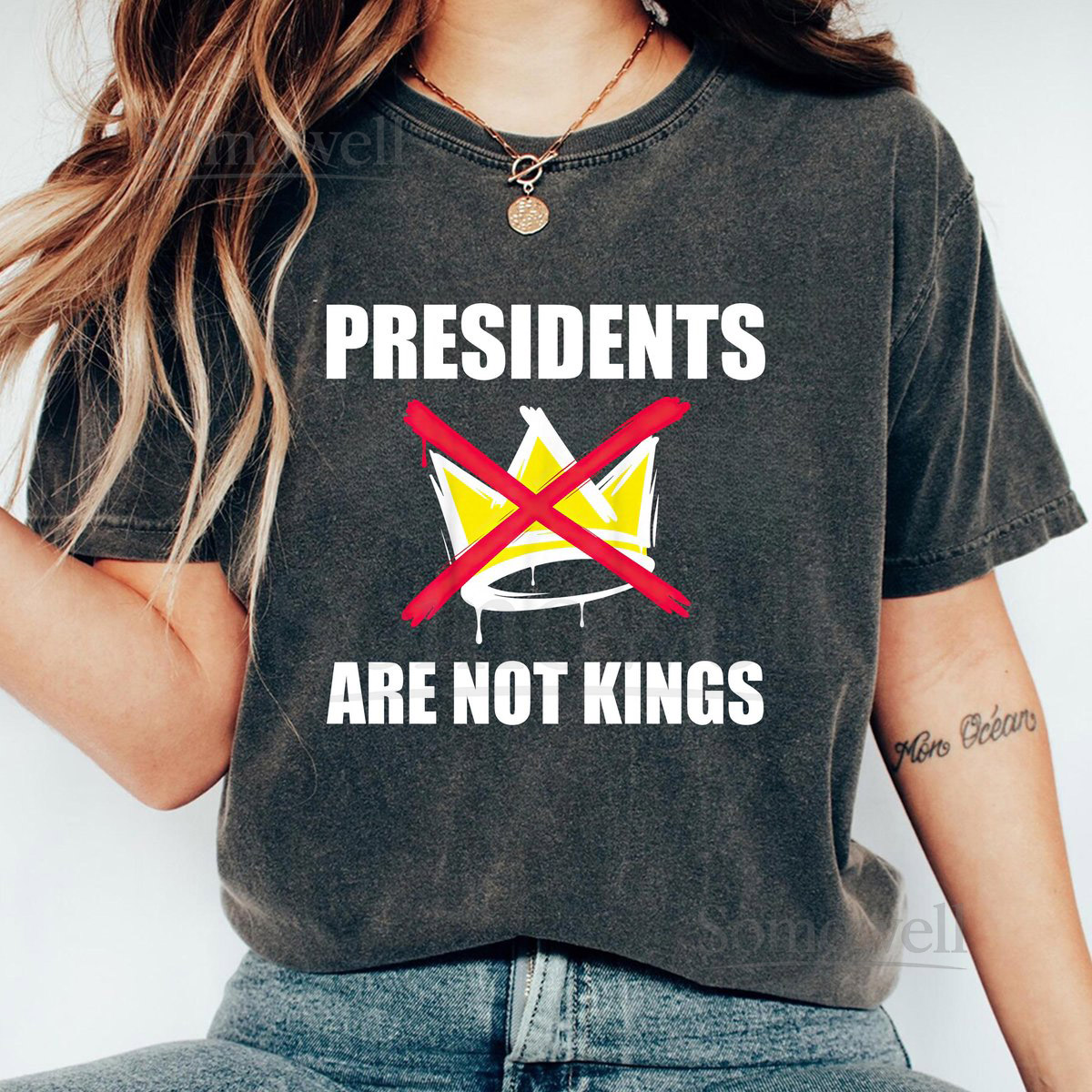 Presidents Are Not Kings Unisex T-Shirt No Kings In America Shirt_354