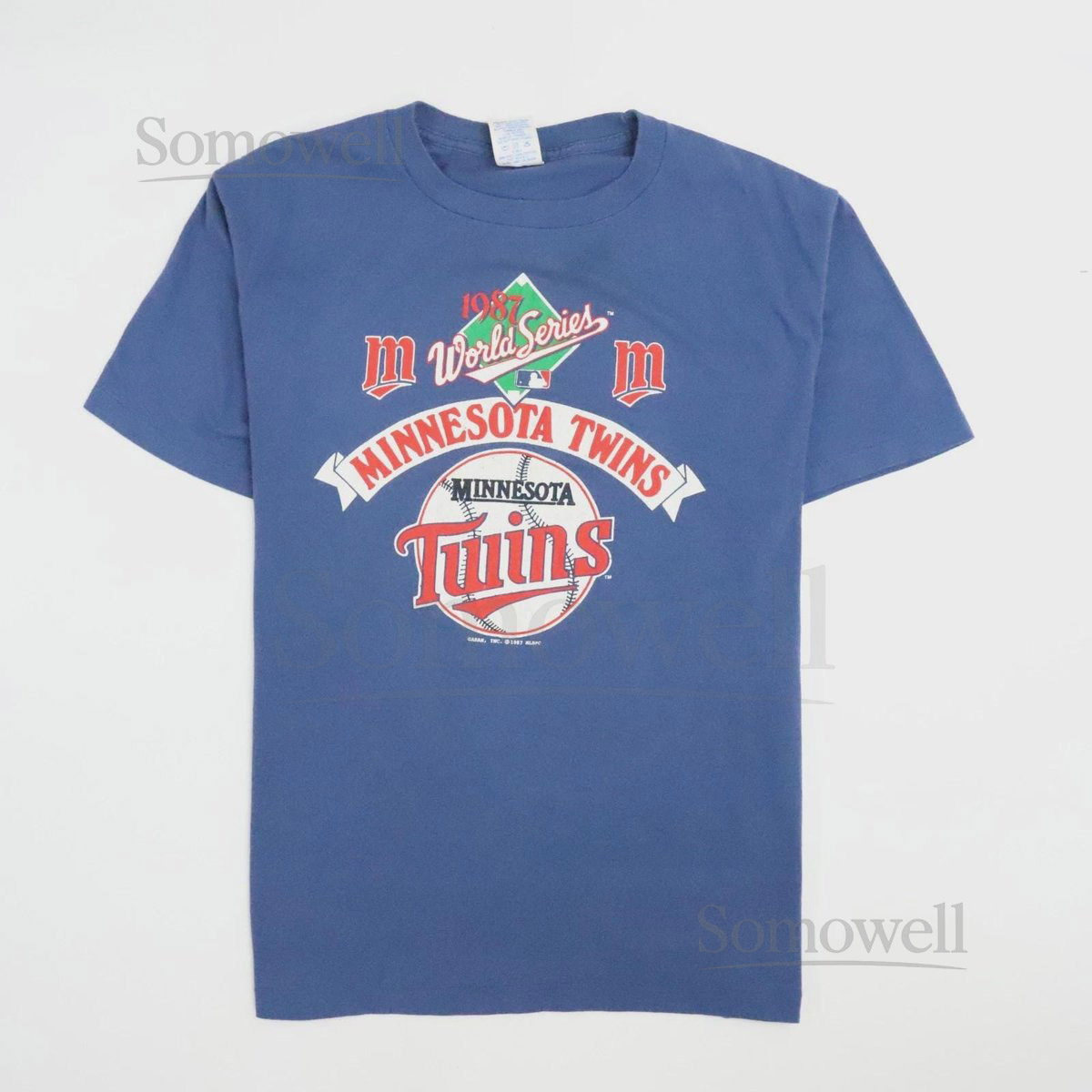 Vintage Minnesota Twins World Series T-Shirt Size XL 1987 80s MLB_926