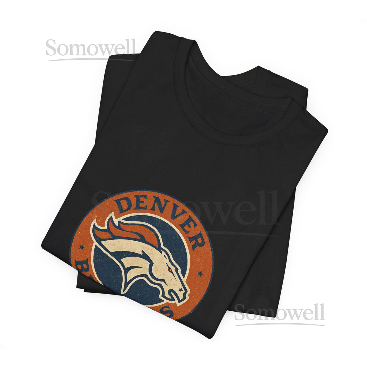 Denver Broncos Jersey Short Sleeve Tee Sports Fan Apparel Game Day T-Shirt NFL Merchandise Vintage Team Shirt_307