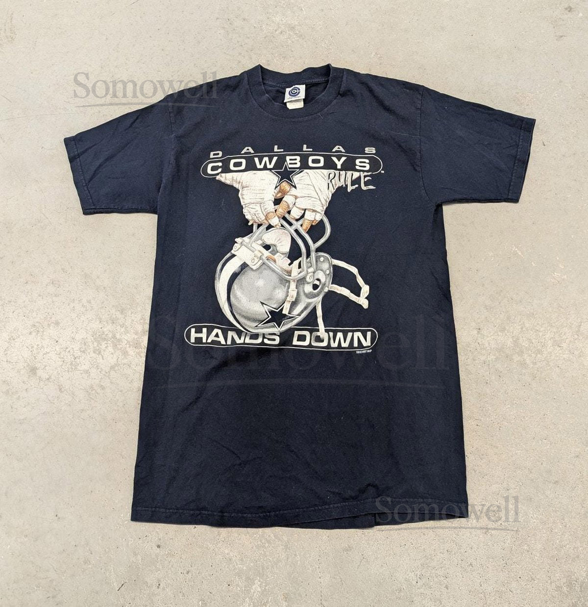 Vintage Dallas Cowboys Hands Down NFL t-shirt_536