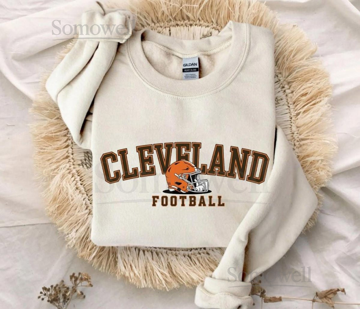Cleveland Football Shirt Vintage 90s Cleveland Football T-Shirt Football Team Season Unisex Hoodie Sunday Cleveland Unisex T-Shirt_17
