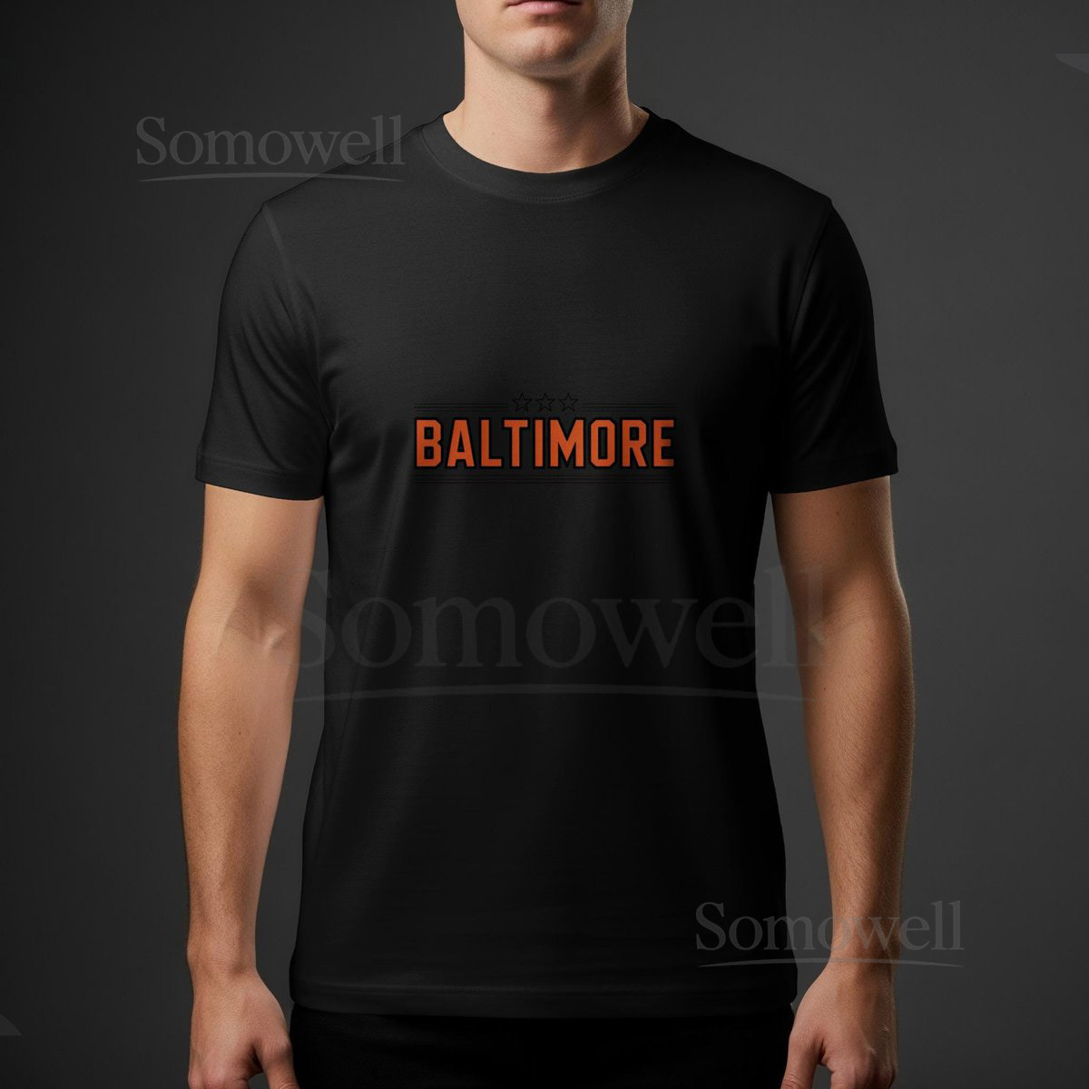 Baltimore Stars Baseball T-Shirt Vintage Style Sports Tee_123