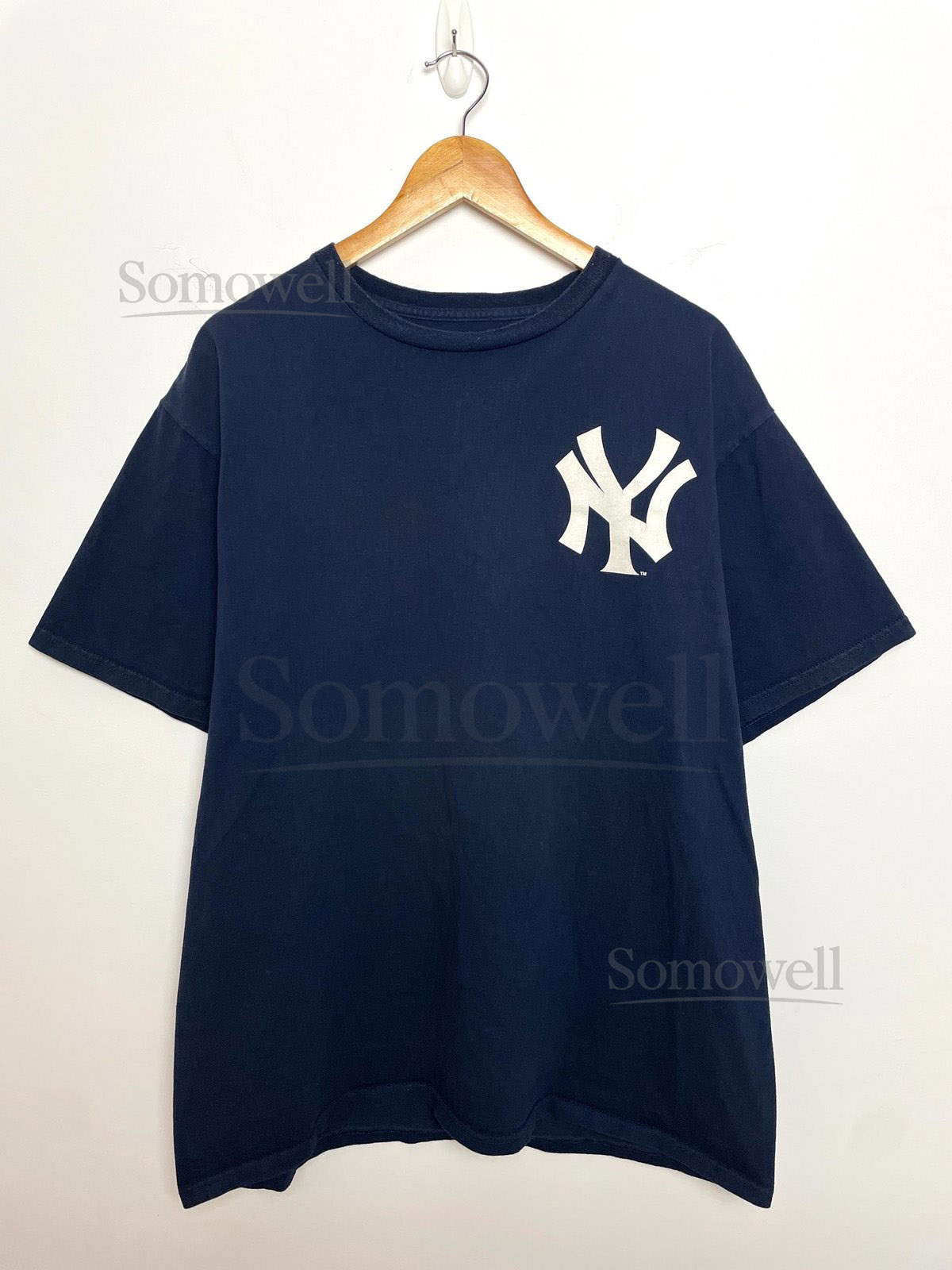 Vintage New York Yankees Curtis Granderson Jersey Tee Shirt size adult XL_503
