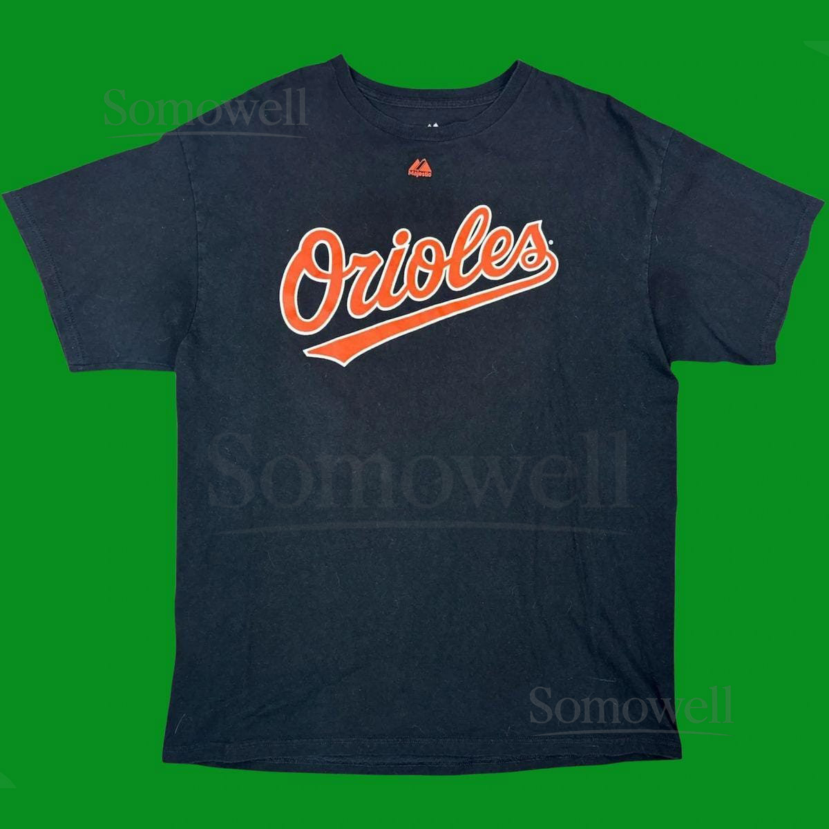 VTG 2000s Distressed Baltimore Orioles Matt Wieters 32 Majestic Tee_720