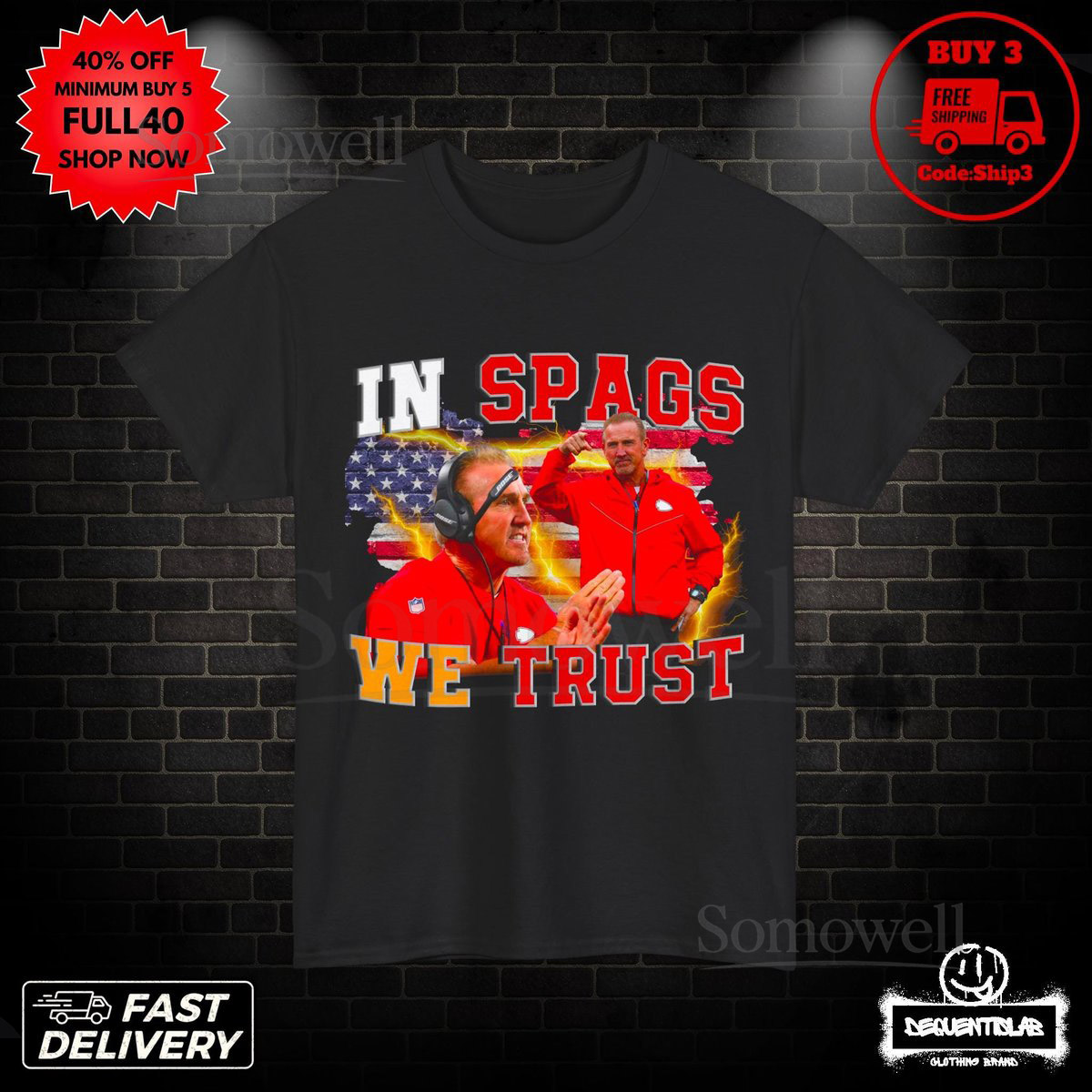 In Spags We Trust Funny Shirt For Footballer Fans Steve Spagnuolo Meme Tshirt Ironic Appareal Hilarious GiftOddly Specific Tee For Kansas_317