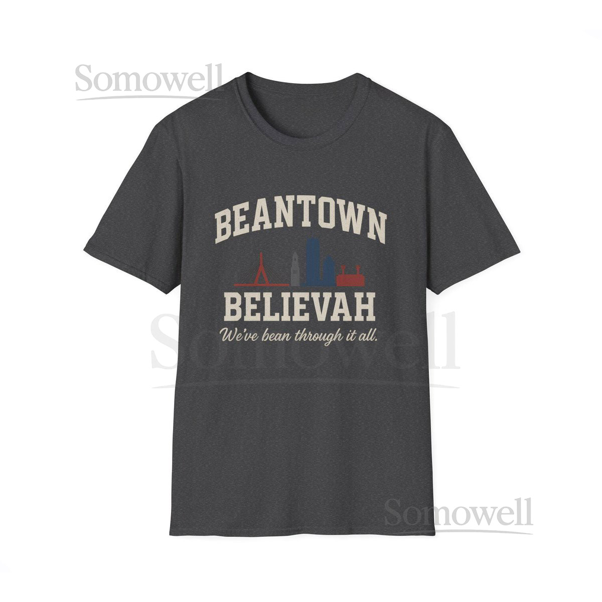 Beantown Believer T-Shirt Vintage Boston Pride Unisex Softstyle Tee_137