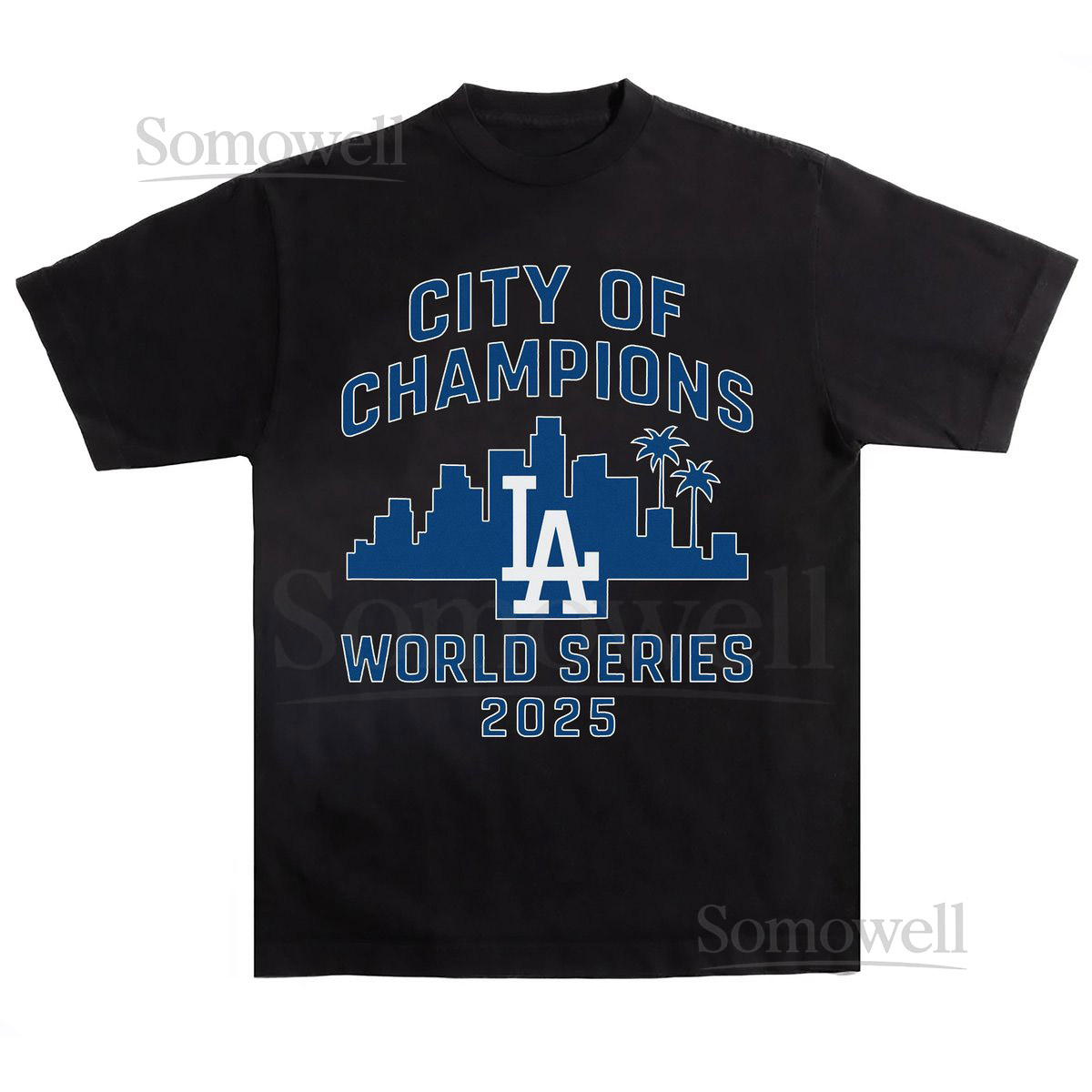 Los Angeles Dodgers City of Champions T-Shirt_623