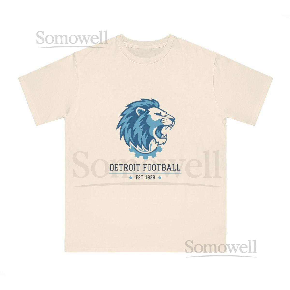 Detroit Lions Football 100 Organic Cotton Unisex T-Shirt - Perfect for Game Day Sports Fans Casual Wear Gifts Tailgating_221