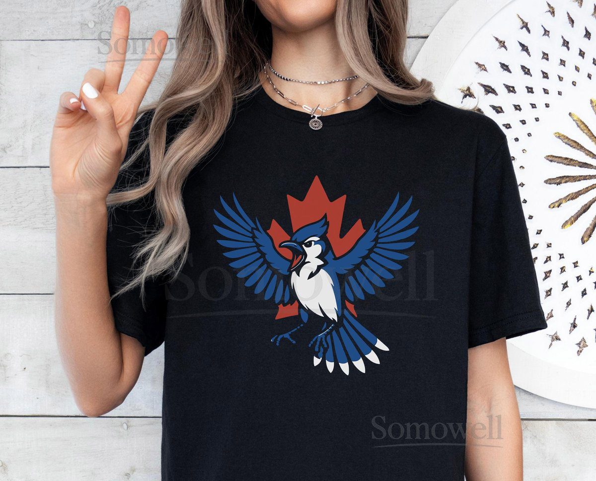 Canada Blue Jay Shirt for Toronto Baseball Fan Toronto T-Shirt for Blue Jay Lovers Canadian Tee for Professional Sports Enthusiasts_149
