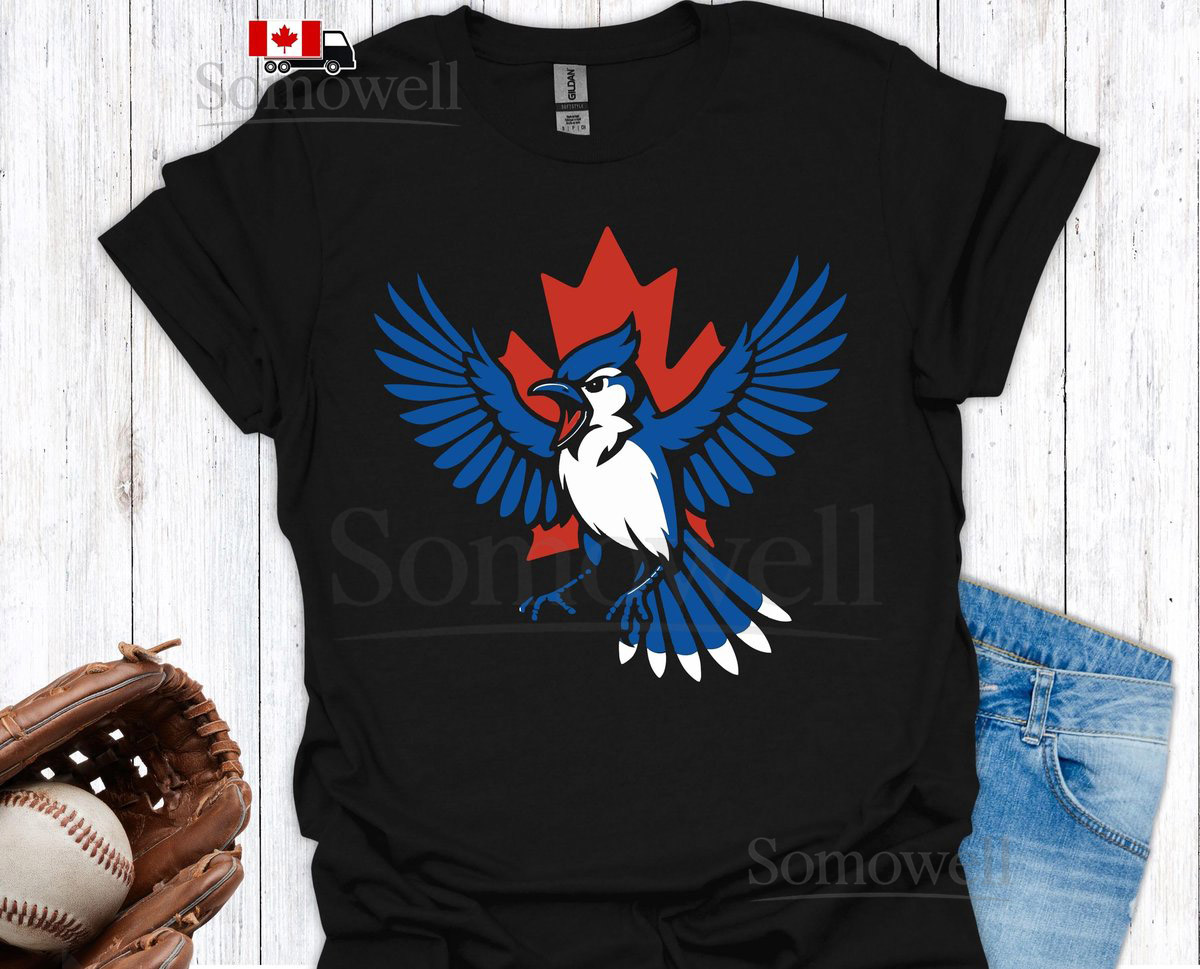 Canada Blue Jay Shirt for Toronto Baseball Fan Toronto T-Shirt for Blue Jay Lovers Canadian Tee for Professional Sports Enthusiasts_196